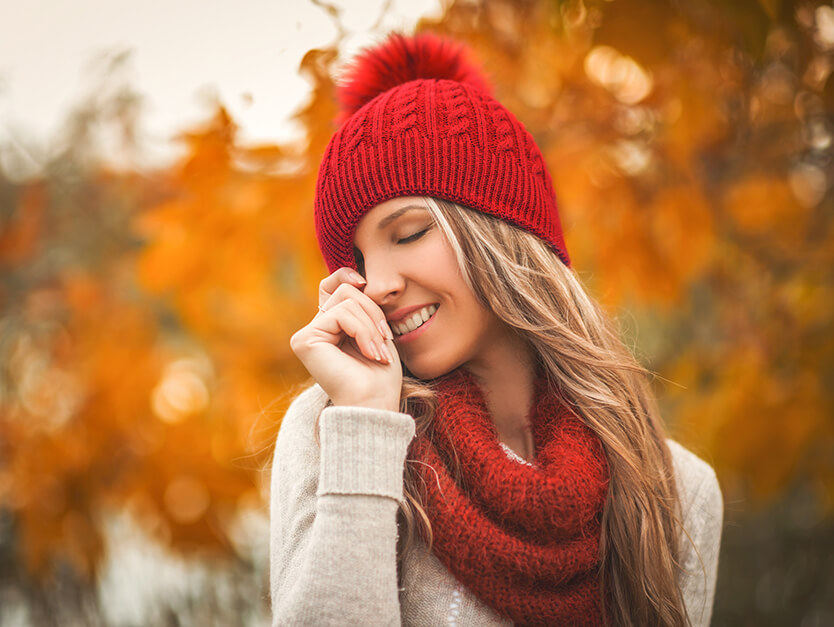 proteggere i capelli dal freddo